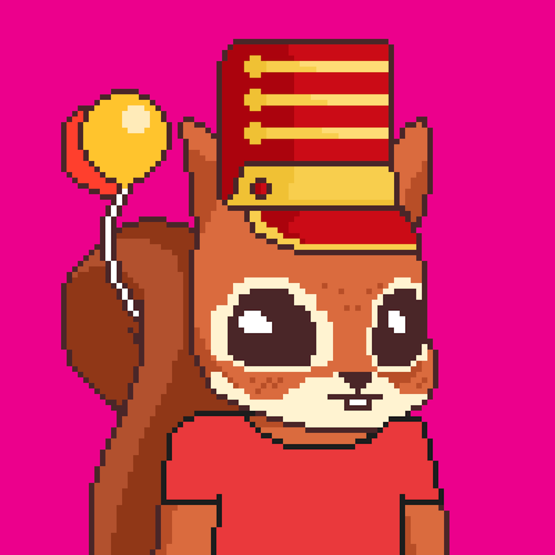 Pixel Squirrels #165